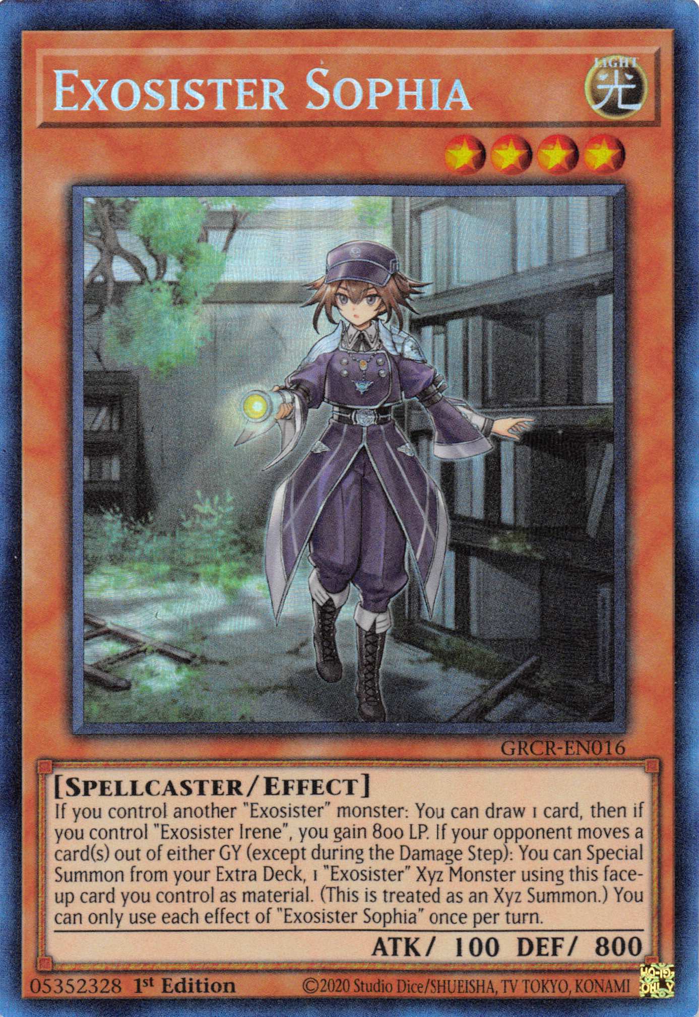 Exosister Sophia [GRCR-EN016] Collector's Rare | Deep Dive Games St. Marys