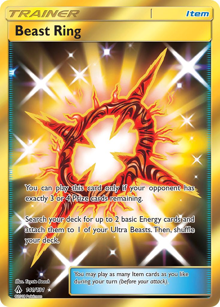 Beast Ring (141/131) [Sun & Moon: Forbidden Light] | Deep Dive Games St. Marys