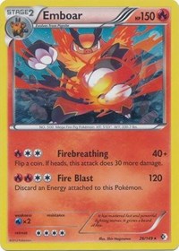 Emboar (26/149) (Cosmos Holo) (Blister Exclusive) [Black & White: Boundaries Crossed] | Deep Dive Games St. Marys