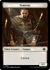 Vampire // Bat Double-Sided Token [The Lost Caverns of Ixalan Tokens] | Deep Dive Games St. Marys