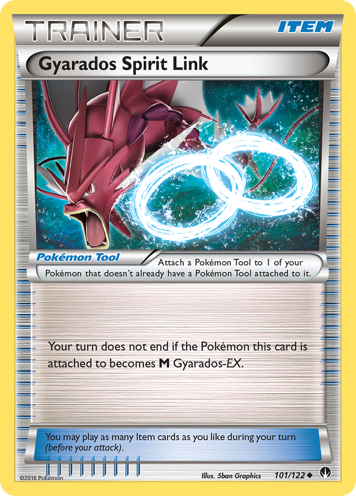 Gyarados Spirit Link (101/122) [XY: BREAKpoint] | Deep Dive Games St. Marys