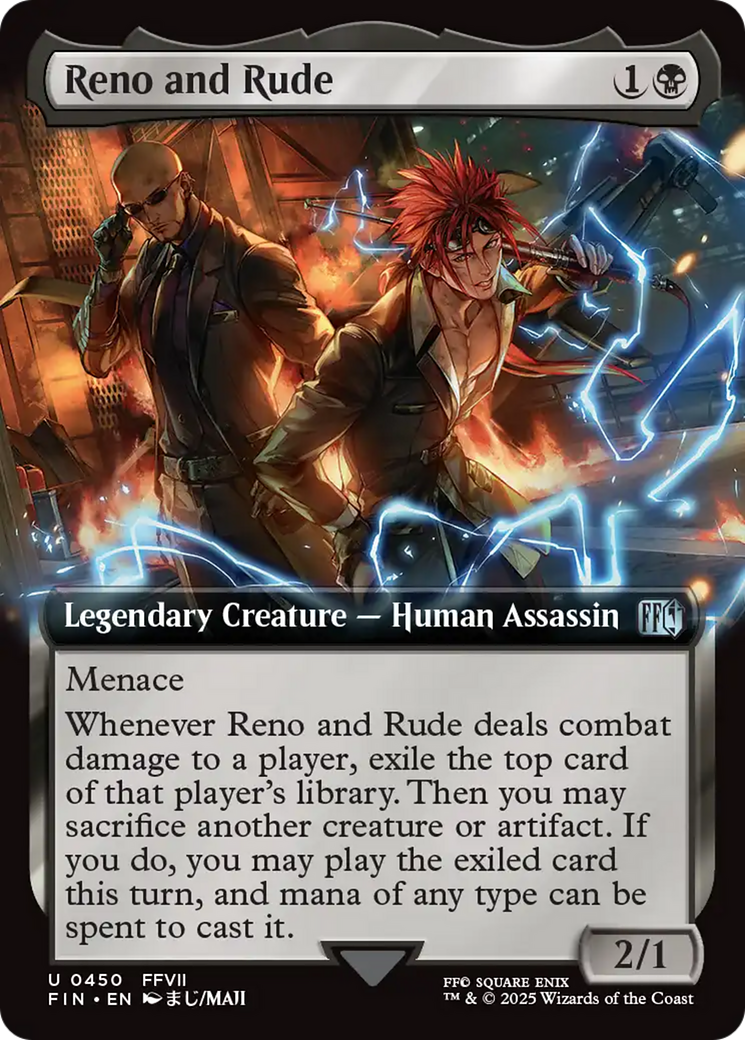 Reno and Rude (Extended Art) [FINAL FANTASY] | Deep Dive Games St. Marys