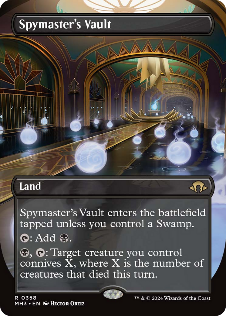 Spymaster's Vault (Borderless) [Modern Horizons 3] | Deep Dive Games St. Marys