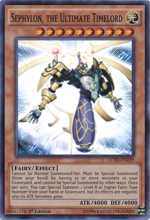 Sephylon, the Ultimate Timelord [LC5D-EN229] Super Rare | Deep Dive Games St. Marys