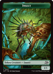 Insect // Elephant Double-Sided Token [Aetherdrift Tokens] | Deep Dive Games St. Marys