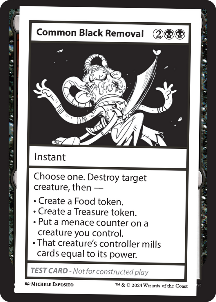 Common Black Removal [Mystery Booster 2 Playtest Cards] | Deep Dive Games St. Marys