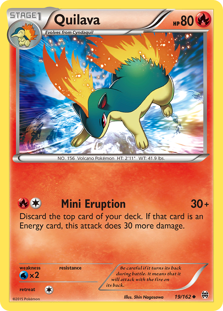 Quilava (19/162) [XY: BREAKthrough] | Deep Dive Games St. Marys