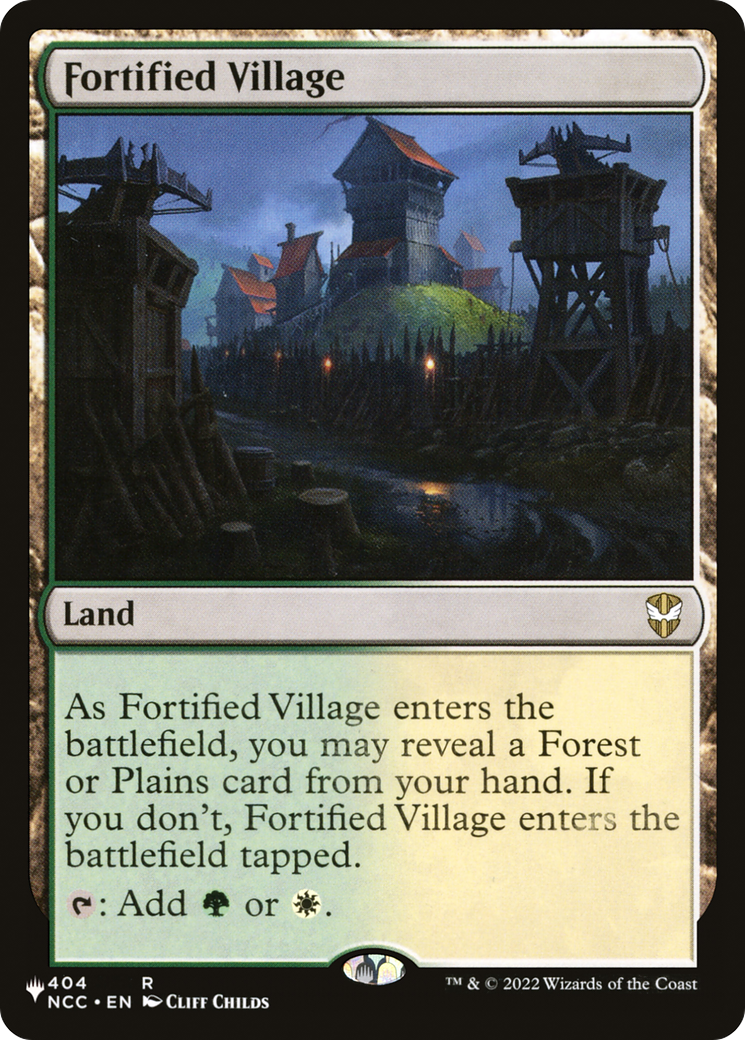 Fortified Village [The List] | Deep Dive Games St. Marys