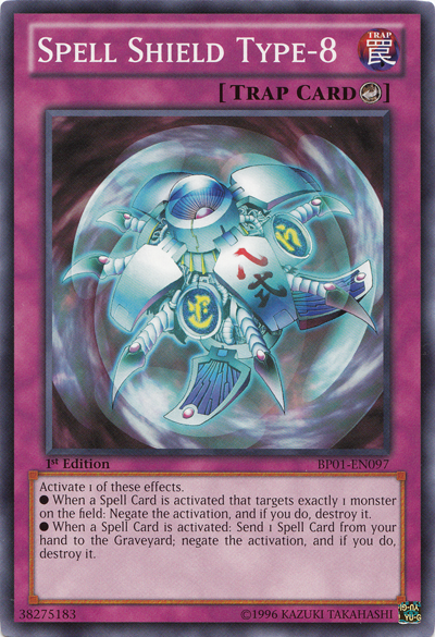 Spell Shield Type-8 [BP01-EN097] Common | Deep Dive Games St. Marys