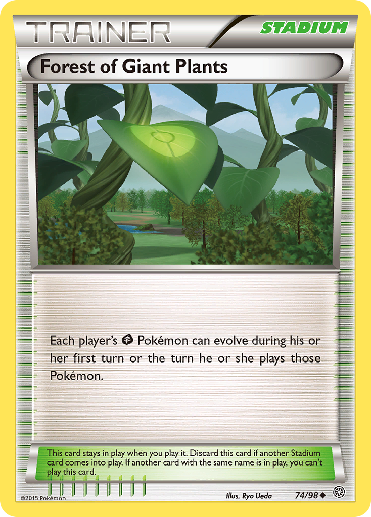 Forest of Giant Plants (74/98) [XY: Ancient Origins] | Deep Dive Games St. Marys