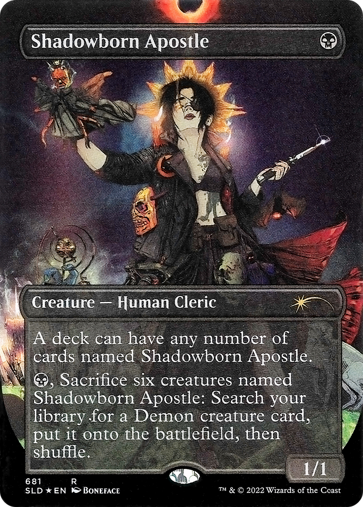 Shadowborn Apostle (681) (Borderless) [Secret Lair Drop Promos] | Deep Dive Games St. Marys