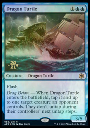 Dragon Turtle [Dungeons & Dragons: Adventures in the Forgotten Realms Prerelease Promos] | Deep Dive Games St. Marys