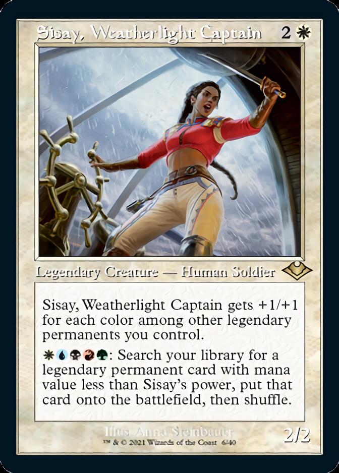 Sisay, Weatherlight Captain (Retro) [Modern Horizons] | Deep Dive Games St. Marys