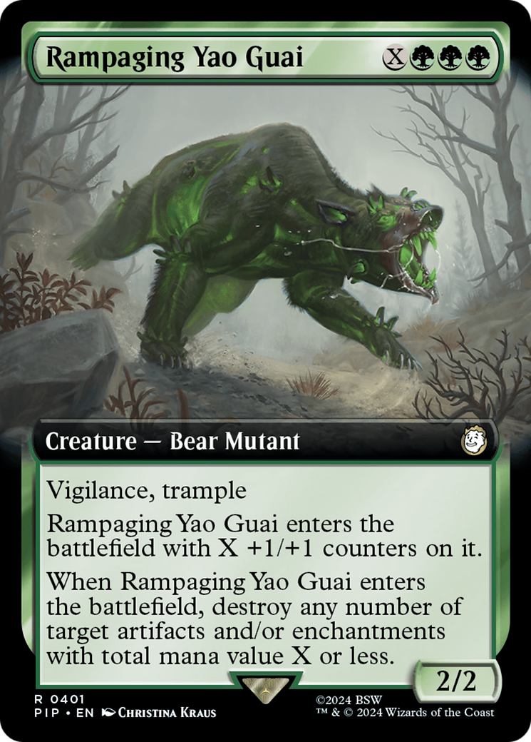 Rampaging Yao Guai (Extended Art) [Fallout] | Deep Dive Games St. Marys