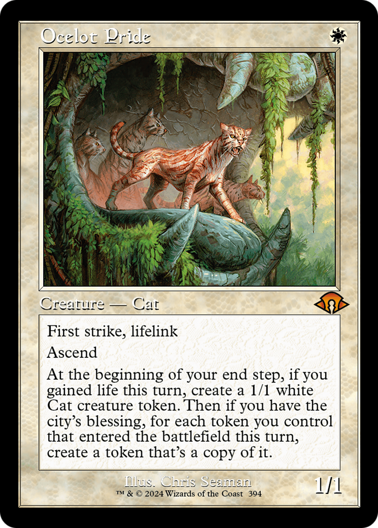 Ocelot Pride (Retro) [Modern Horizons 3] | Deep Dive Games St. Marys