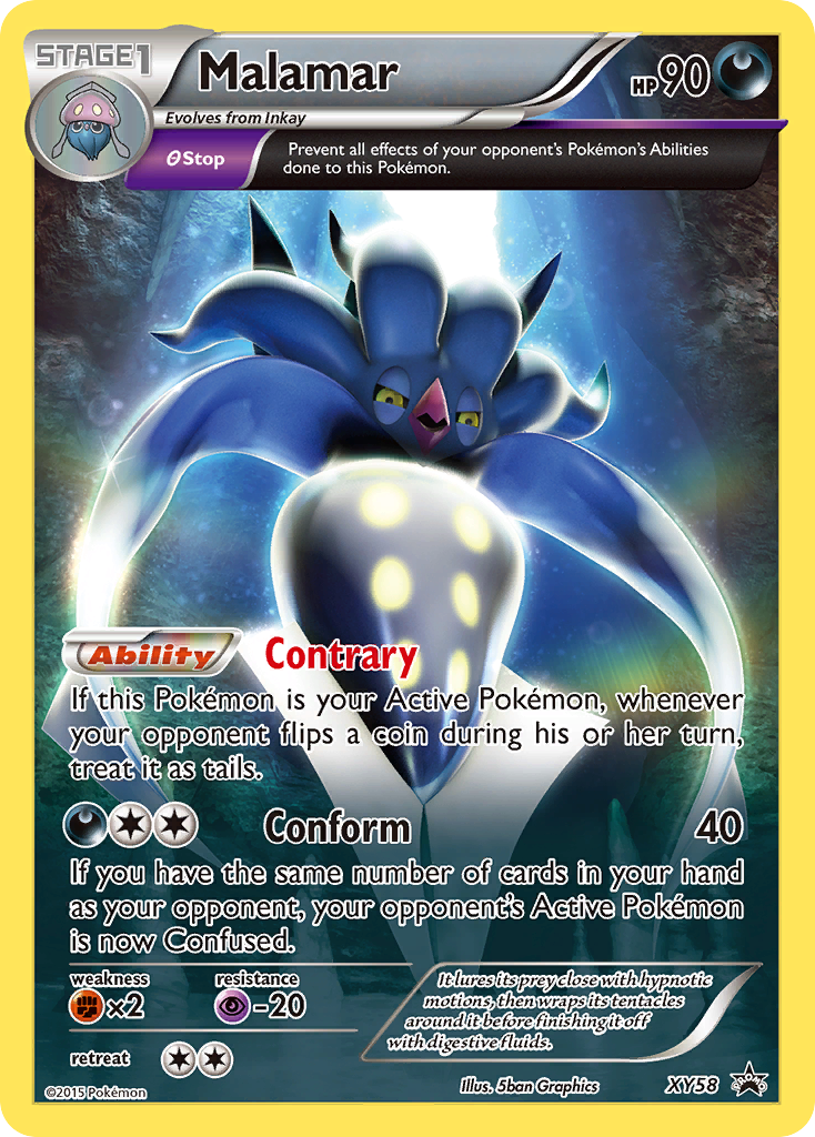 Malamar (XY58) [XY: Black Star Promos] | Deep Dive Games St. Marys