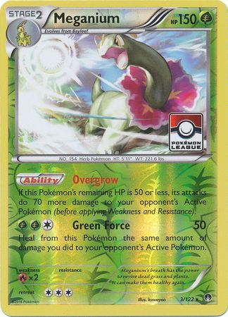 Meganium (3/122) (League Promo) [XY: BREAKpoint] | Deep Dive Games St. Marys