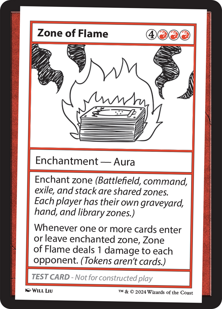 Zone of Flame [Mystery Booster 2 Playtest Cards] | Deep Dive Games St. Marys