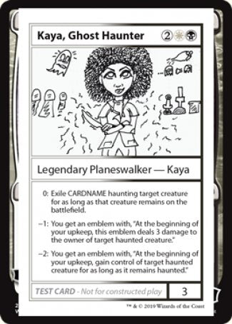 Kaya, Ghost Haunter (2021 Edition) [Mystery Booster Playtest Cards] | Deep Dive Games St. Marys