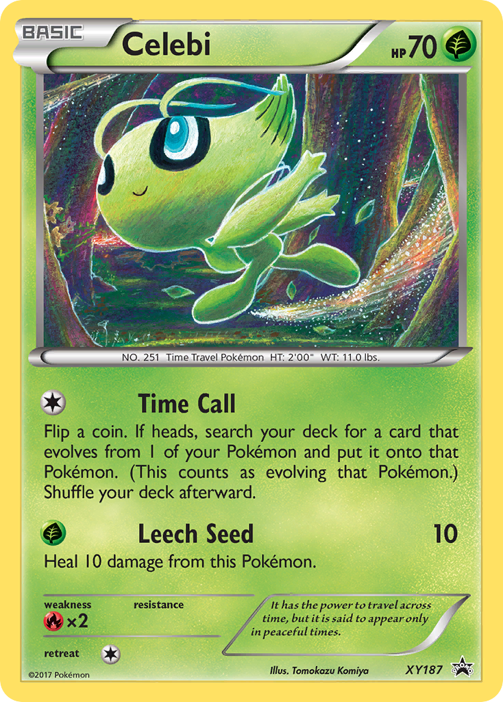 Celebi (XY187) [XY: Black Star Promos] | Deep Dive Games St. Marys