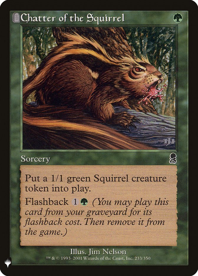 Chatter of the Squirrel [Mystery Booster] | Deep Dive Games St. Marys