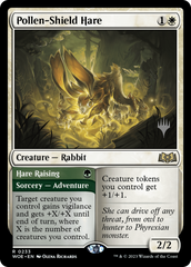 Pollen-Shield Hare // Hare Raising (Promo Pack) [Wilds of Eldraine Promos] | Deep Dive Games St. Marys