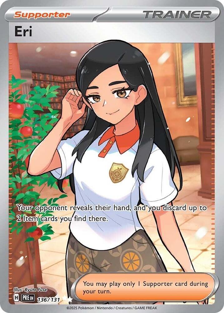 Eri (136/131) [Scarlet & Violet: Prismatic Evolutions] | Deep Dive Games St. Marys