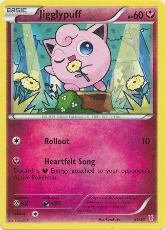 Jigglypuff (25/30) [XY: Trainer Kit 1 - Wigglytuff] | Deep Dive Games St. Marys