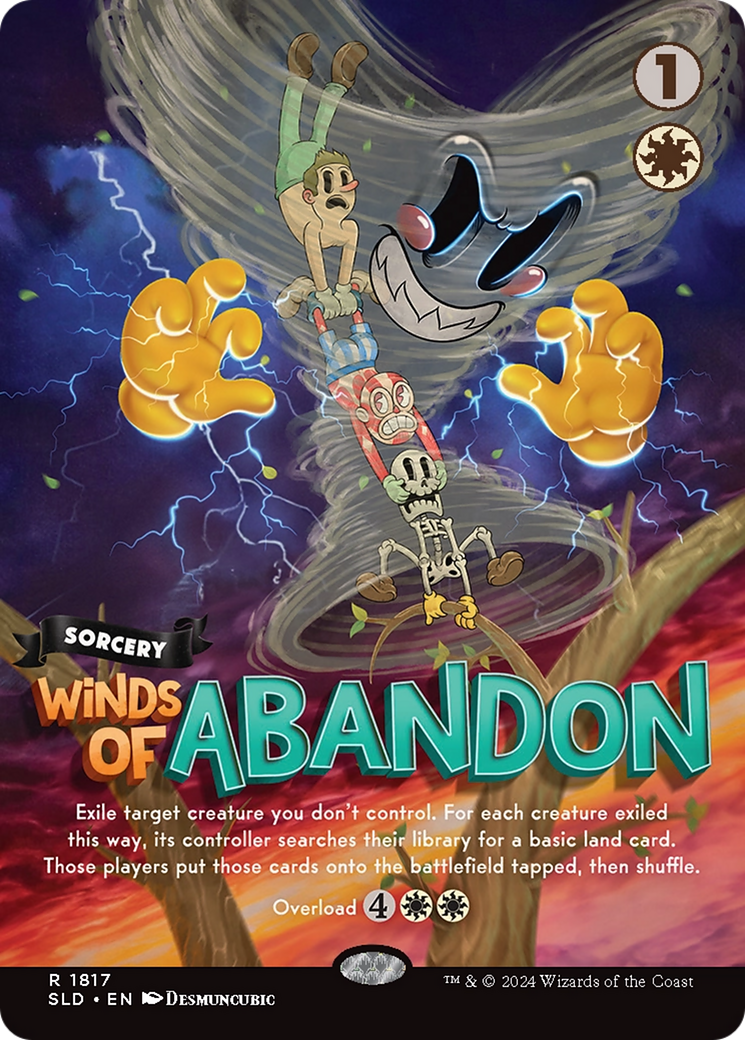 Winds of Abandon (Rainbow Foil) [Secret Lair Drop Series] | Deep Dive Games St. Marys