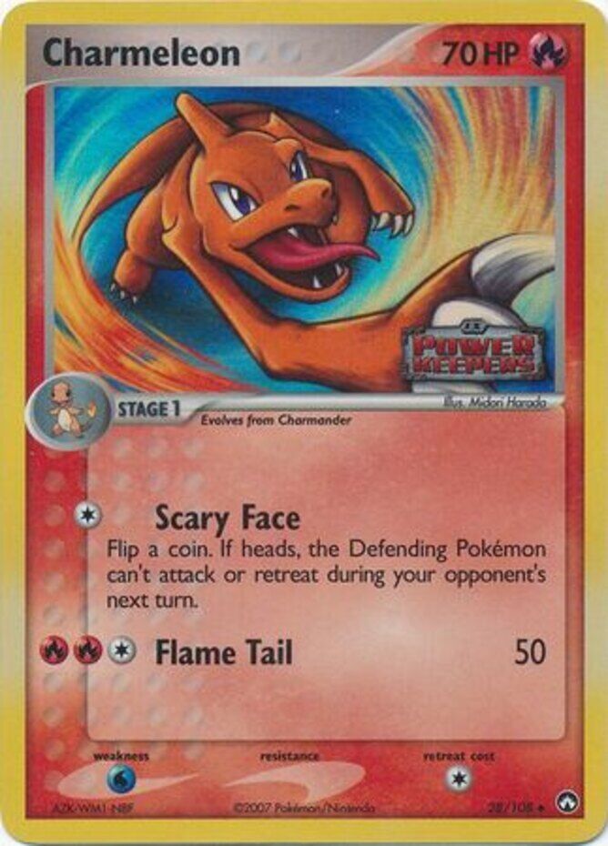 Charmeleon (28/108) (Stamped) [EX: Power Keepers] | Deep Dive Games St. Marys