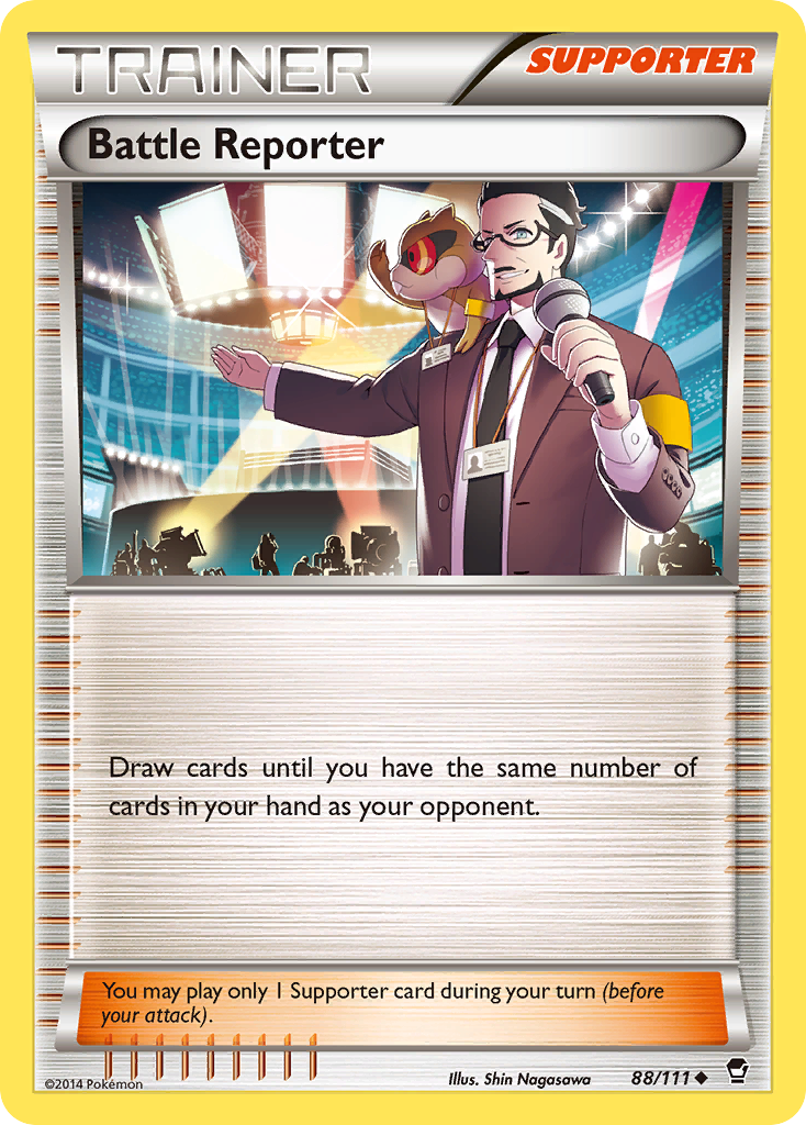 Battle Reporter (88/111) [XY: Furious Fists] | Deep Dive Games St. Marys