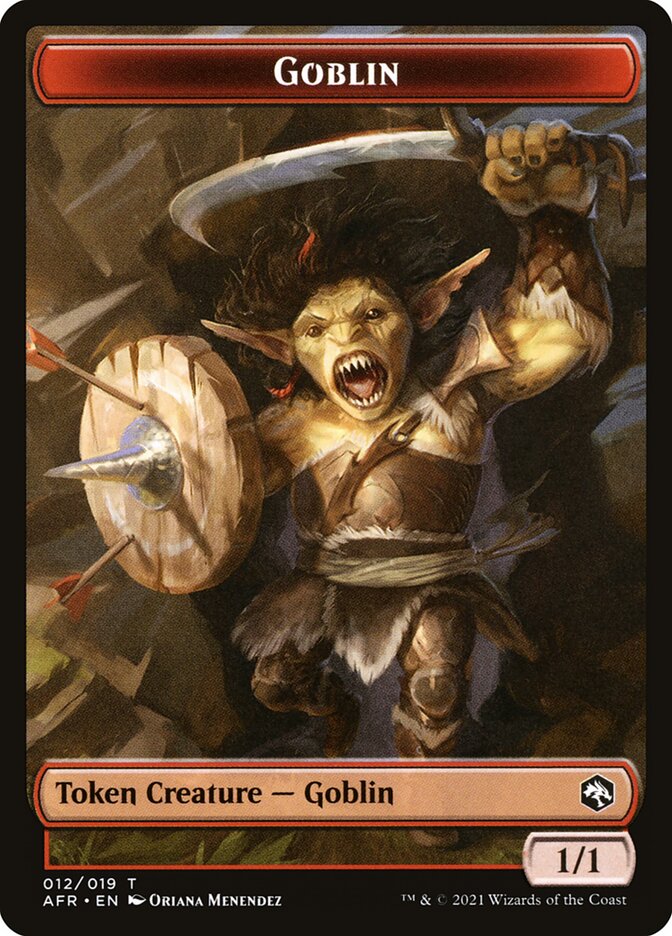 Lost Mine of Phandelver // Goblin Double-Sided Token [Dungeons & Dragons: Adventures in the Forgotten Realms Tokens] | Deep Dive Games St. Marys