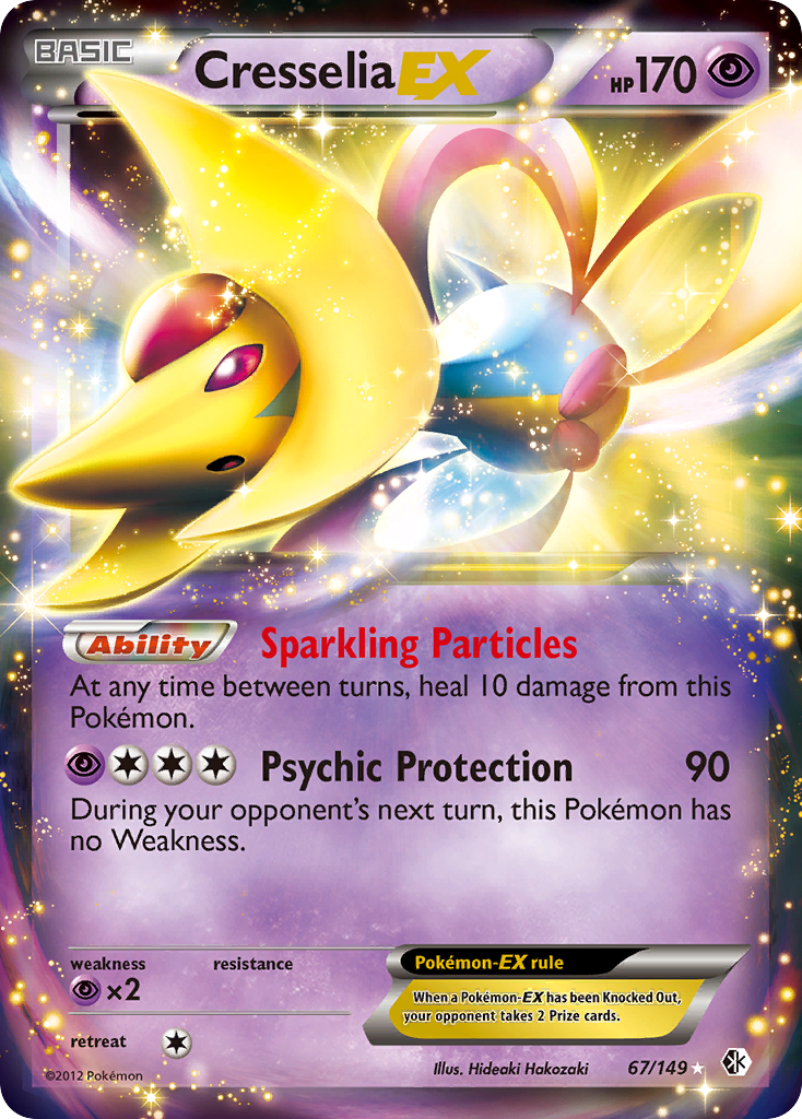 Cresselia EX (67/149) [Black & White: Boundaries Crossed] | Deep Dive Games St. Marys