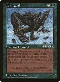 Lhurgoyf (Oversized) [Oversize Cards] | Deep Dive Games St. Marys