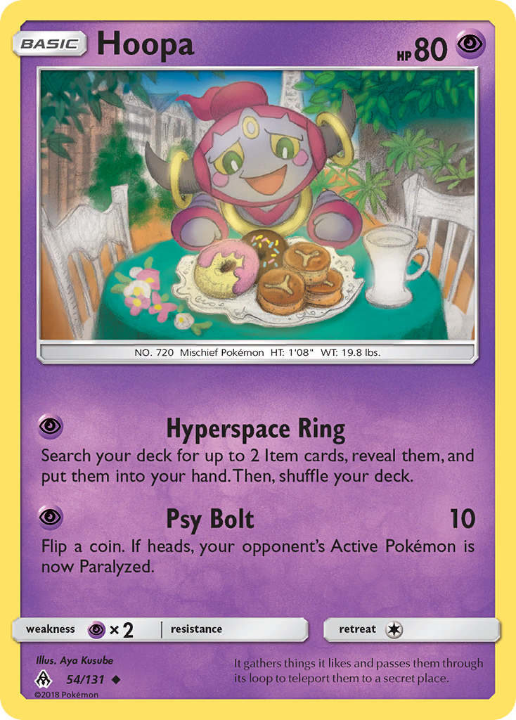 Hoopa (54/131) [Sun & Moon: Forbidden Light] | Deep Dive Games St. Marys