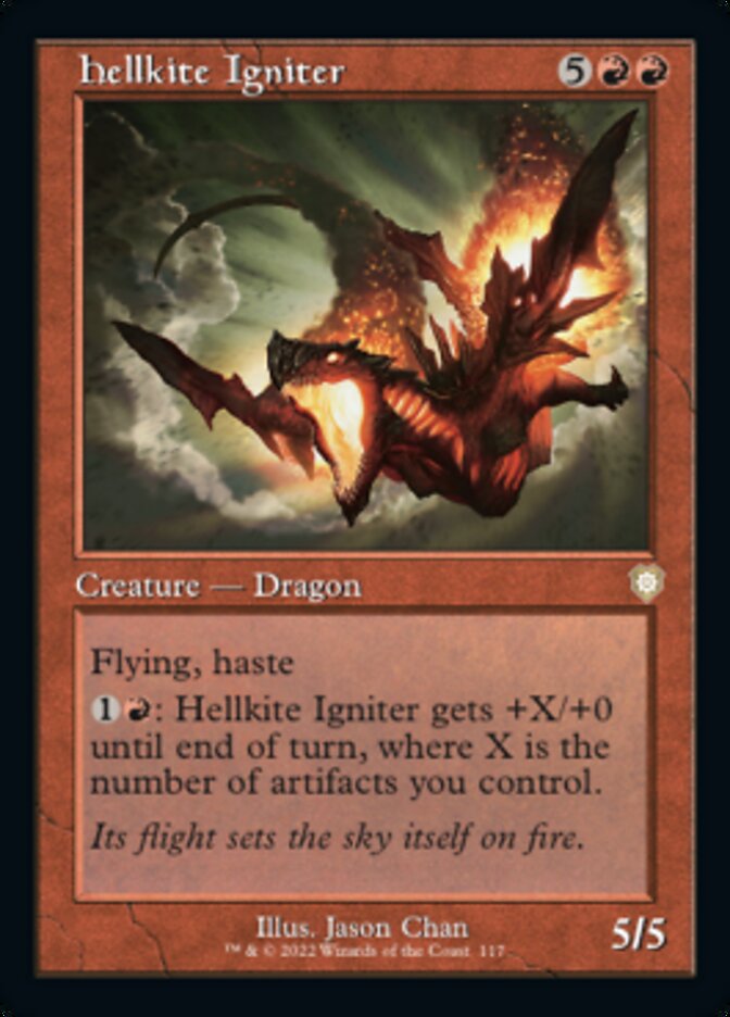 Hellkite Igniter (Retro) [The Brothers' War Commander] | Deep Dive Games St. Marys