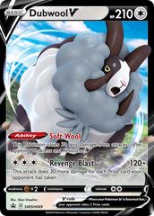 Dubwool V (SWSH049) (Jumbo Card) [Sword & Shield: Black Star Promos] | Deep Dive Games St. Marys