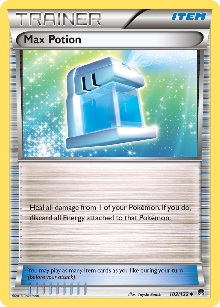 Max Potion (103/122) [XY: BREAKpoint] | Deep Dive Games St. Marys