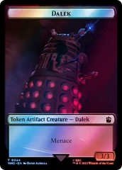 Dalek // Beast Double-Sided Token (Surge Foil) [Doctor Who Tokens] | Deep Dive Games St. Marys