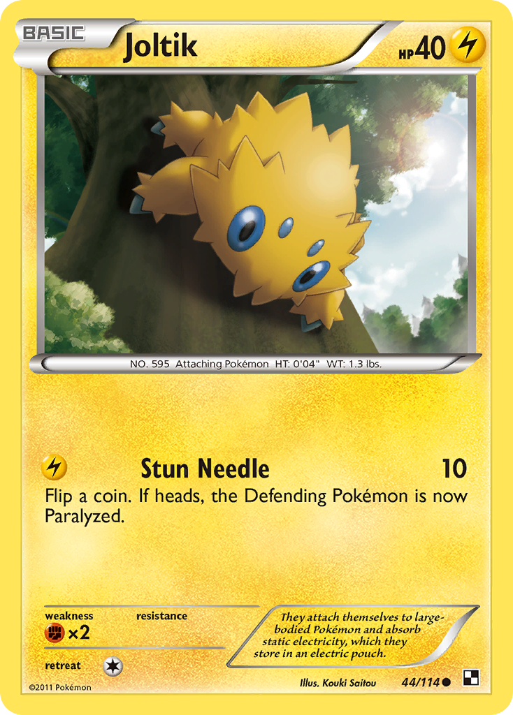 Joltik (44/114) [Black & White: Base Set] | Deep Dive Games St. Marys