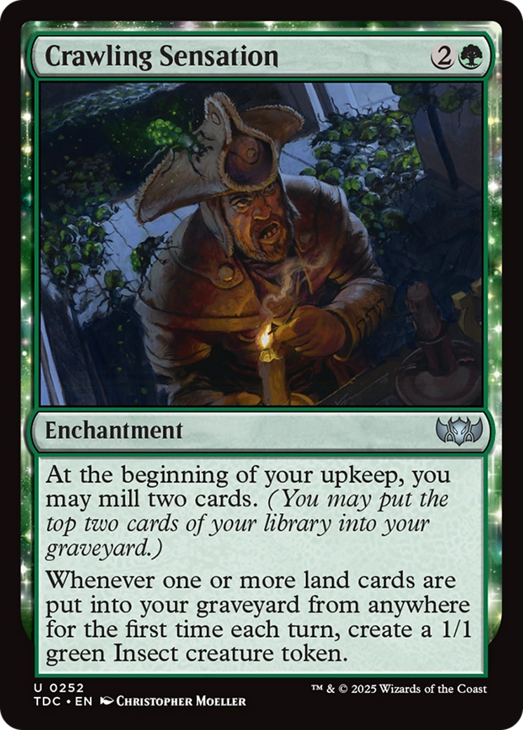 Crawling Sensation [Tarkir: Dragonstorm Commander] | Deep Dive Games St. Marys