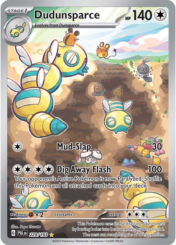 Dudunsparce (229/193) [Scarlet & Violet: Paldea Evolved] | Deep Dive Games St. Marys