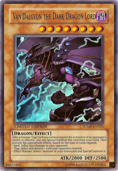 Van'Dalgyon the Dark Dragon Lord [JUMP-EN023] Ultra Rare | Deep Dive Games St. Marys