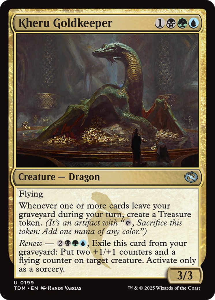 Kheru Goldkeeper [Tarkir: Dragonstorm] | Deep Dive Games St. Marys