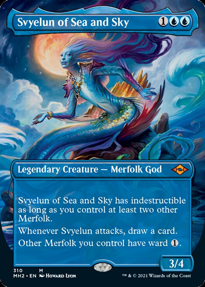 Svyelun of Sea and Sky (Borderless Alternate Art) [Modern Horizons 2] | Deep Dive Games St. Marys