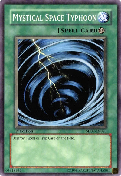 Mystical Space Typhoon [SD09-EN023] Common | Deep Dive Games St. Marys