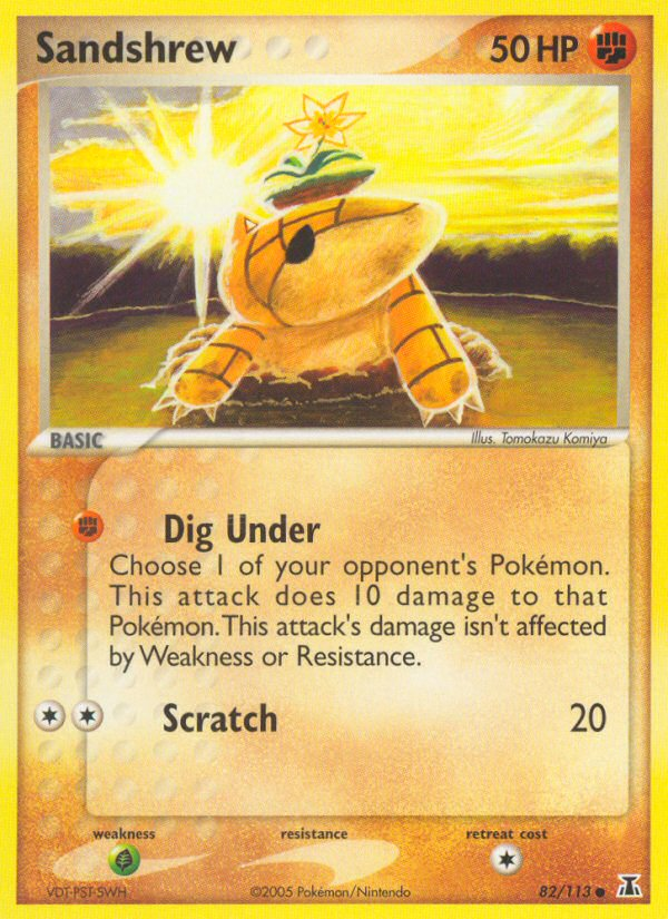 Sandshrew (82/113) [EX: Delta Species] | Deep Dive Games St. Marys