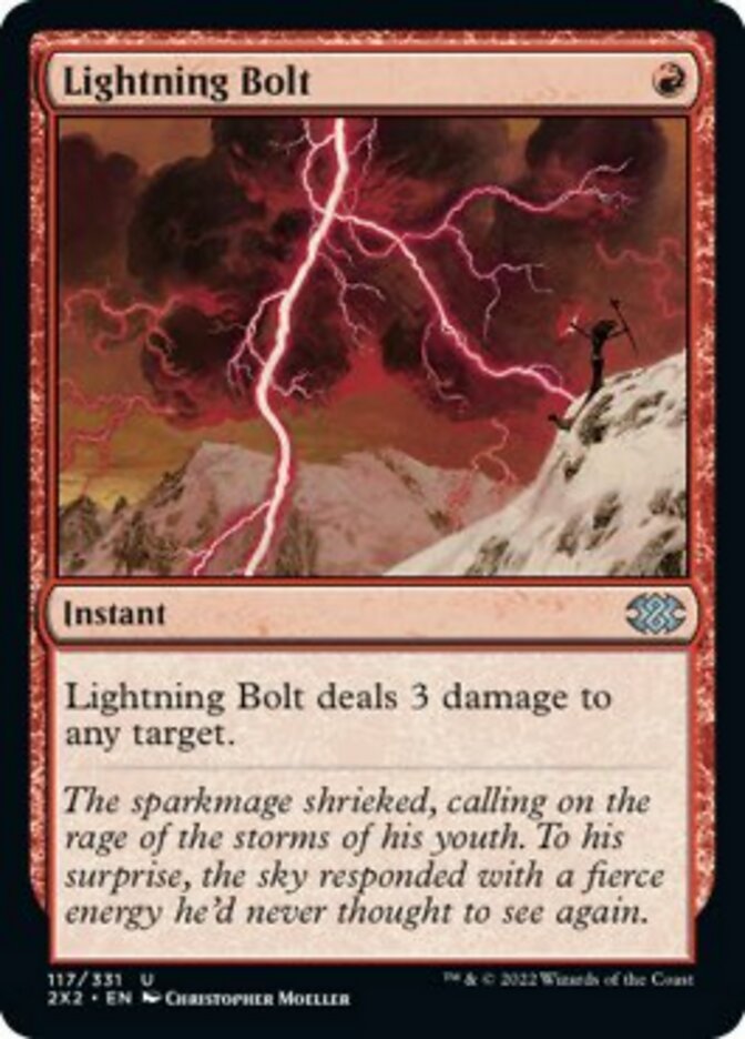 Lightning Bolt [Double Masters 2022] | Deep Dive Games St. Marys