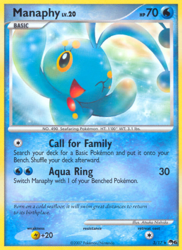 Manaphy (3/17) [POP Series 6] | Deep Dive Games St. Marys