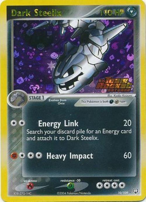 Dark Steelix (10/109) (Stamped) [EX: Team Rocket Returns] | Deep Dive Games St. Marys